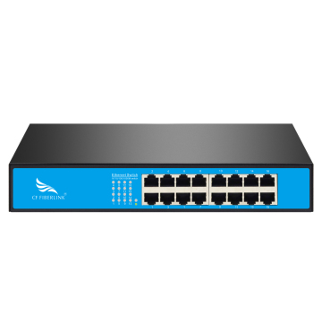 High Quality Desktop 16 Port Gigabit Ethernet Switch for Security Devices
