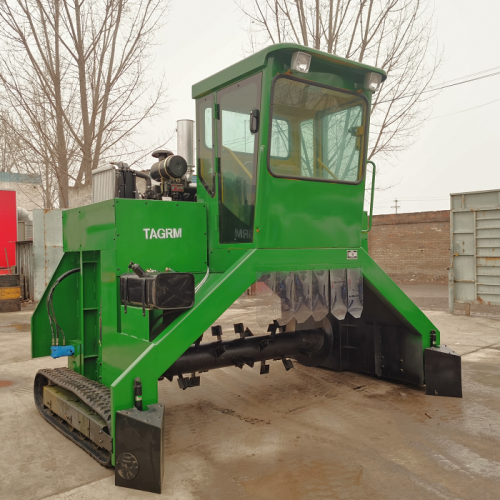 Pozostałość buraków Compost Machine Commercial Mushroom