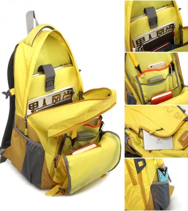 Wholesale nylon casual school laptop backpacks