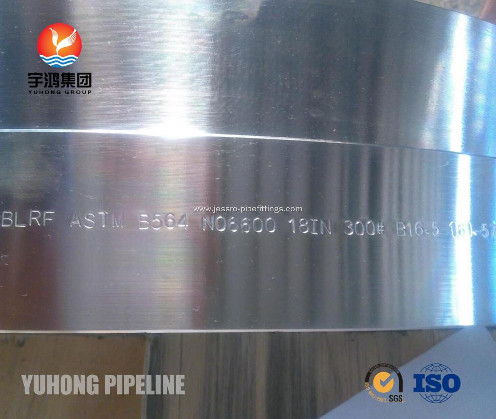 Steel Flanges Inconel Alloy 600 ASTM B564 N06600 1/4" TO 60" , CL 150 LB , CL 300 LB , CL 600 LB, TO CL 2500 LB,RF,FF