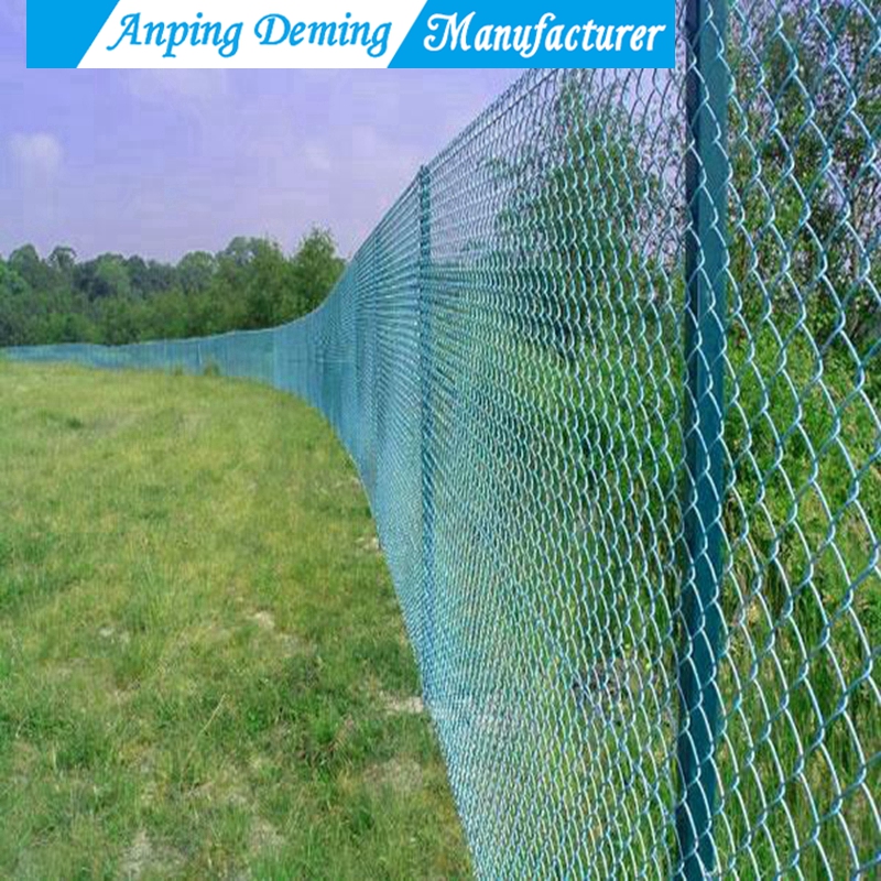 Hot Sales Hot Dip Galvanzied PVC Coated Chain Link Fence