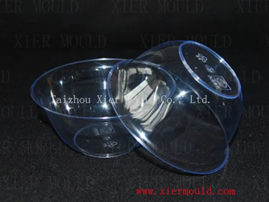 Transparent plate mould