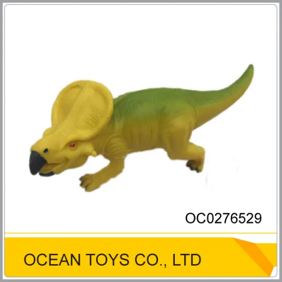 Emulational protoceratops soft plastic dinosaur wild animal models toy OC0276529