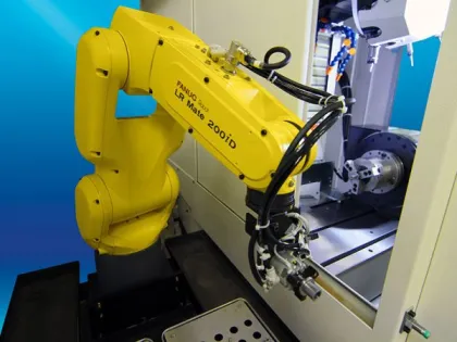 Fanuc 6-Axis LR Mate 200iD/7L Mini Robot for Automated Grinding and Polishing