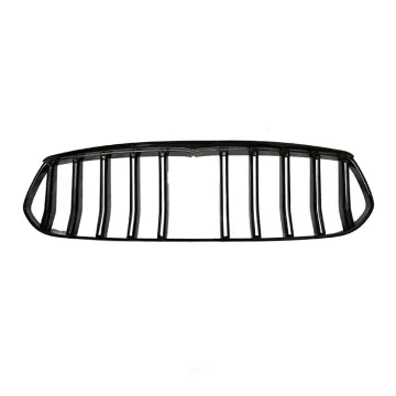2017-2022 Maserati Quattroporata Accessories: Trofeo Black Grille with Glass Logo Body Kit