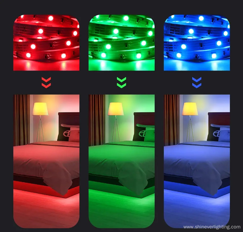 5050 RGB LED SMD Waterproof Flexible Light Strips