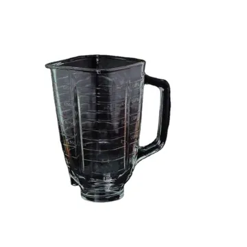 High Performance 1.25L Soda Lime Glass Blender Jar, Tall Juicer Jug & Spare Parts - GA-BL-A13