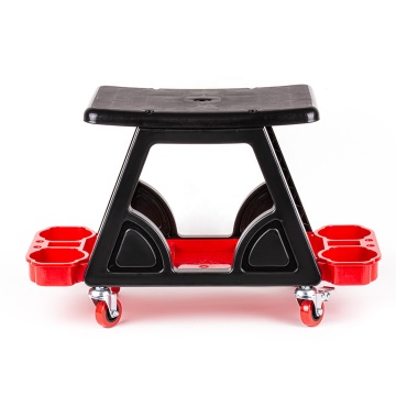 Heavy Duty Rolling Mechanics Seat" could be refined to:

"Heavy Duty Rolling Mechanism Seat" 

This title might perform better in search engines as "Mechanism" is sometimes preferred over "Mechanics" for product titles. However, both versions are quite si