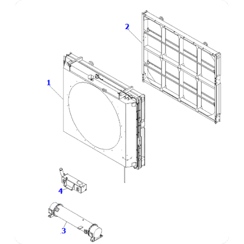 Loader WA1200-3Oil Cooler ASS42C-03-15110