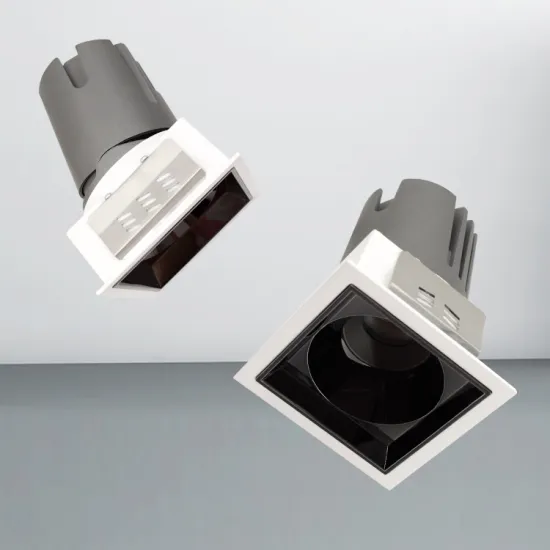 Multi Heads Spotlight Adjustable Angle Square LED Downlight