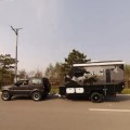 Remolque de servicios públicos Trailer mini RV Ofroad Caravan