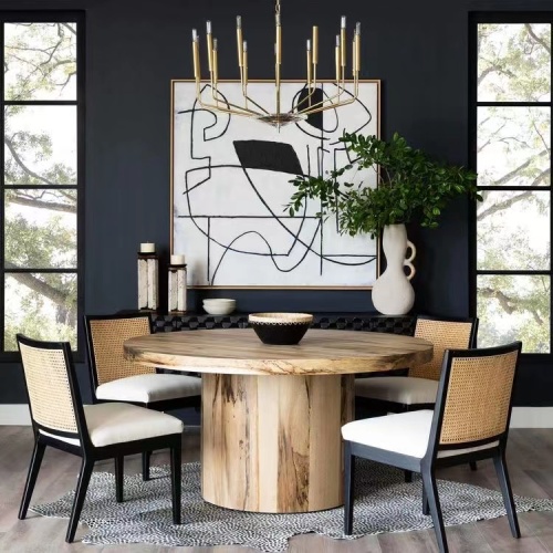 Cadeira de jantar Metal de couro barato por atacado móveis para casa moderna restaurante de jantar Cadeiras Gold Nordic Luxury