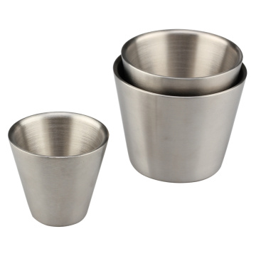 Espresso Cup & Double Wall -Stainless Steel 304
