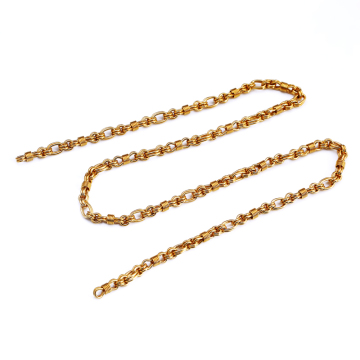 Personalized Real Solid Gold Necklaces for Women - 10k, 14k, 18k, 22k Jewelry with Rope Chain