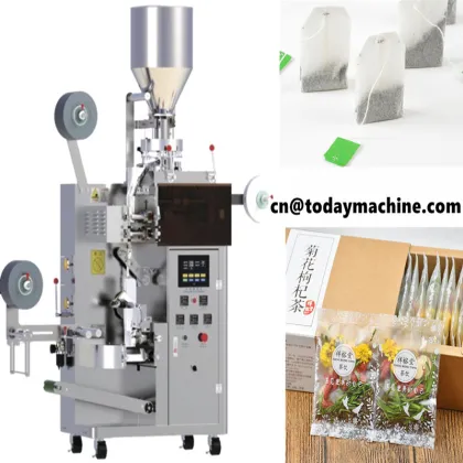 Granule Packaging machine packaging tea leafs,herb,scented tea