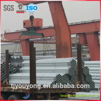 Building material GB/T3091 hot dip galvanised steel tube