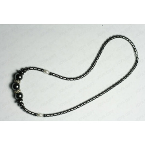 Collier hématite