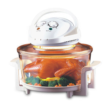 Flavor Wave Oven with Multifunctional Halogen and Transparent Container