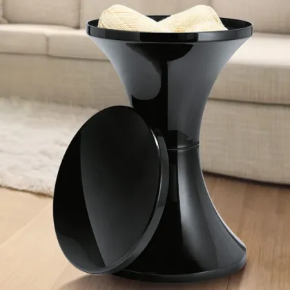 Plastic stacking tam tam stool