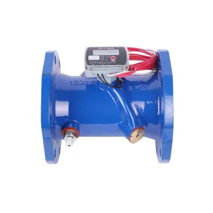 Large diameter ultrasonic calorimeter