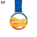 Personalised Race Enamel Medals with Ribbons