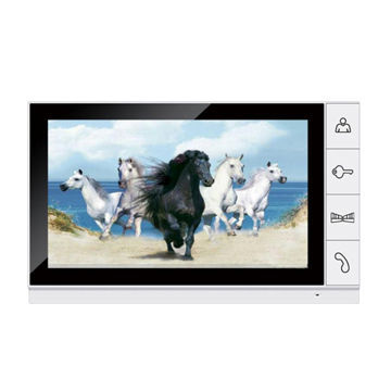 9-inch video intercom system for villa, unlimited time outdoor surveillance/recording function
