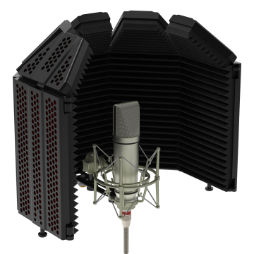 GPUB Pelindung Mikrofon Kaca Depan Busa Akustik Baru Dijual untuk Studio Musik