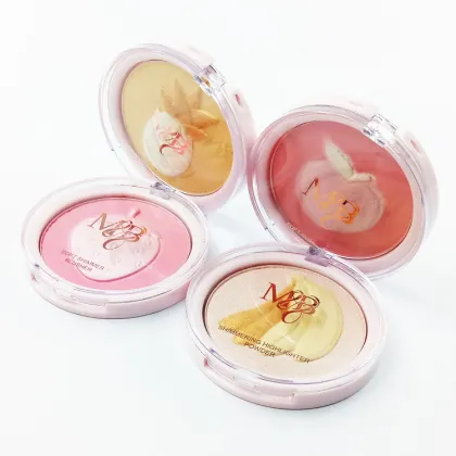 Low Moq High Quality Custom Logo Vegan Glitter Face Cosmetics Highlighter Makeup face highlighter makeup