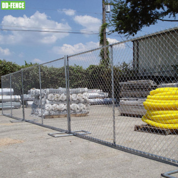 6*12 piedi US Galvanized Metal American Temporary Fence