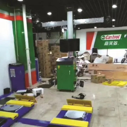 Sunshine Movable Wheel Alignment Machine