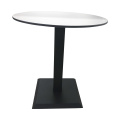 Schwarze Farbe gute Qualitätstischbasis L440XW430XH720mm Gusseisenkissen Kantenkante Tischbasis