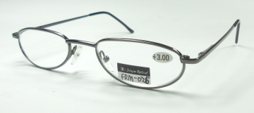 Italy Design Stainless Full Frame Small Optical Read Glasses for Men
