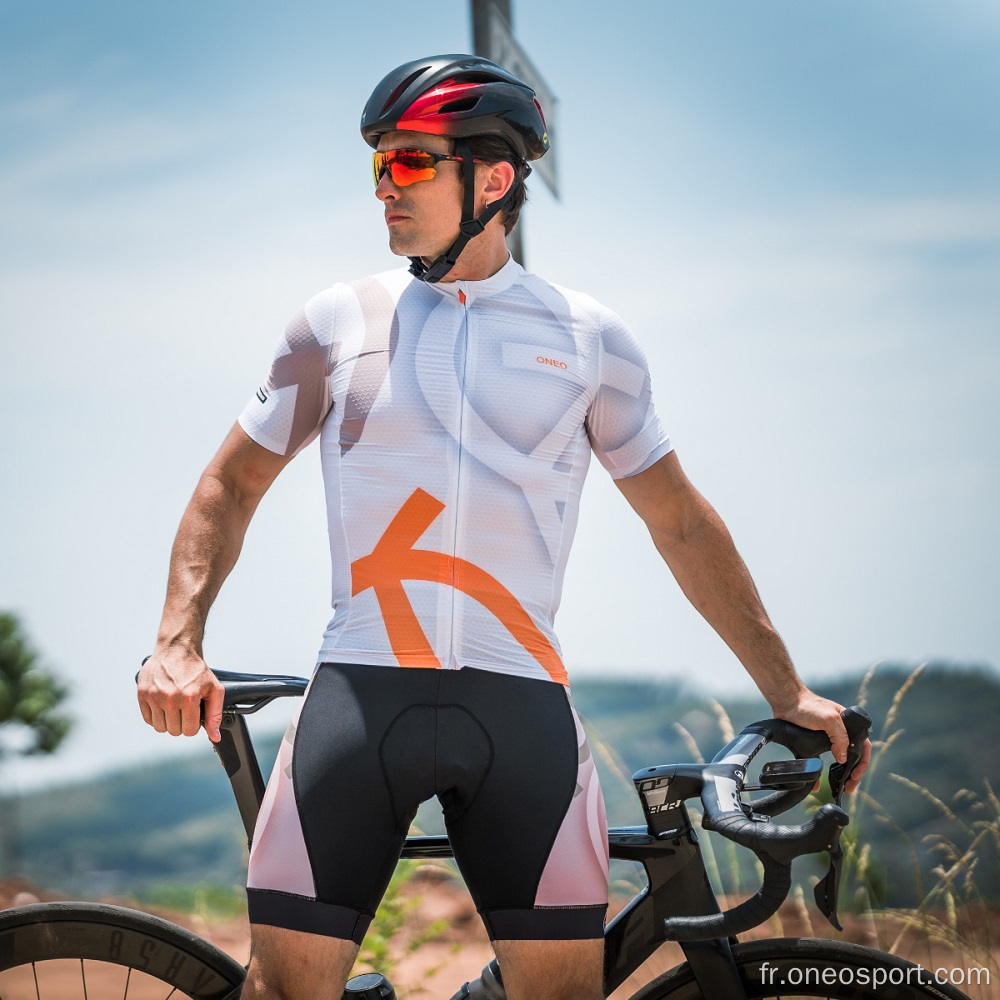 Alt Road Jersey Haut de cyclisme à manches courtes