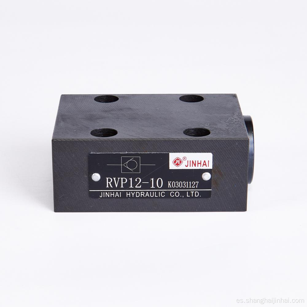Válvula de verificación hidráulica de la serie RVP12 para la venta