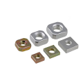 Galvanized Square Nuts DIN562 Customize Galvanized Square Nut Factory