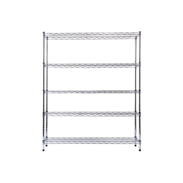 Carbon Steel 5 Tiers Storage Wire Shoe Rack