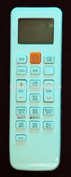 latest air conditioner for KOREA, SOUTH KOREAN MARKET AC REMOTE CONTROL WITH KOREAN PRINT.