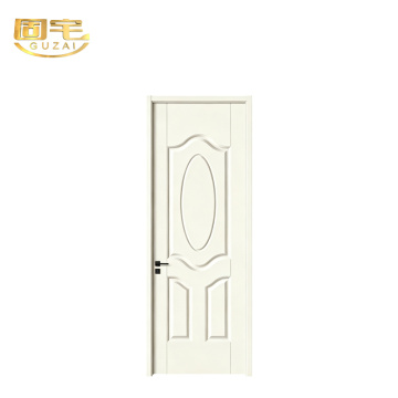 Pintu Interior Bergaya Krim Rangka Oval