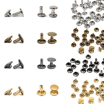 Metal Copper Rivet Installation Tool Kit 6mm 8mm for Jackets and Children's Clothing Snaps Kit (Four Color)