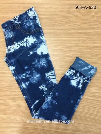 Many washing styles indigo denim fabric twill fabric