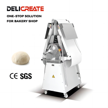 Floor-Standing Automatic 520mm Bread Pizza Dough Sheeter for Pastry and Croissant Making
