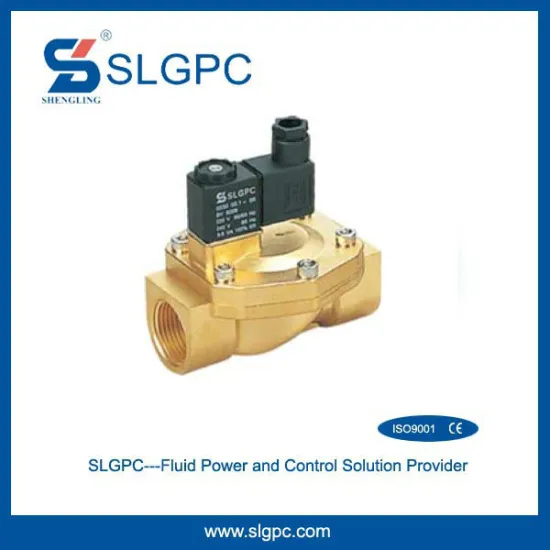 Brass 2/2 way normally closed 2V250-25 liquid water solenoid valve