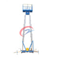 Double Mast Aluminum Alloy Lift Platform