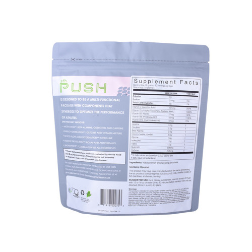 High Barrier Protein Bag Seisomapussit