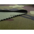 Tissu composite de camouflage en polyester à tricoter élastique