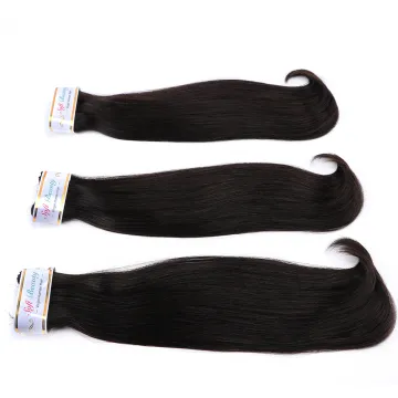 100% Human Raw Body Wave Double Drawn Straight Vendors with Frontal Mink Brazilian Bundles Virgin Cuticle Aligned Hair Extension