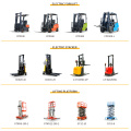 Electric Hydraulic Fork Action Reach Walking Type Stacker