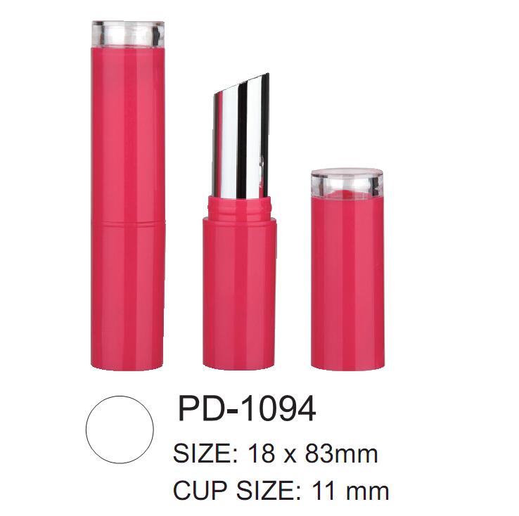 Empty Plastic Round Lipstick Container