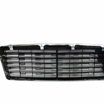 Benz W202 Front Grille - Chrome Sport Type Black