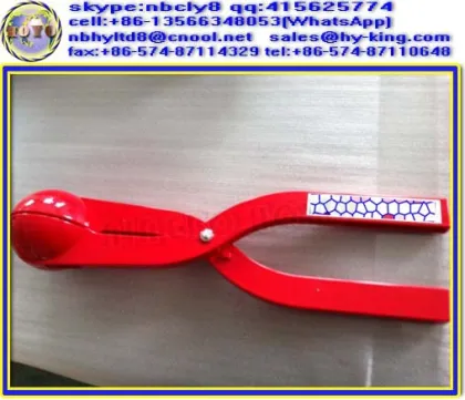 2014 newest ABS 8 in 1, 5 in 1, 3 in 1 blue / red plastic snowball tong / snow ball tong